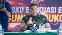 Gerak Cepat Pangdam Dody Maksimalkan Misi Kemanusiaan di Gunung Dukono