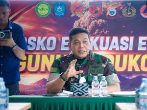 Gerak Cepat Pangdam Dody Maksimalkan Misi Kemanusiaan di Gunung Dukono