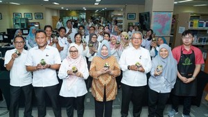 Perpustakaan MPR RI Dorong Kreativitas Pegawai Lewat Seni Terrarium