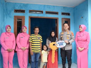 Tuntas! Polres Bogor Serahkan 13 Rumah ASRI ke Warga