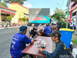 Panitia SBY Cup 2026 Pasang Layar Besar di Luar GOR, Bisa Nonton Sambil Jajan