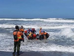Nelayan Tenggelam di Pantai Baru Bantul Ditemukan Tewas