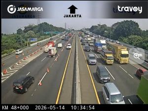 Long Weekend, Tol Japek Km 47 hingga Dawuan Km 65 Diterapkan Contraflow