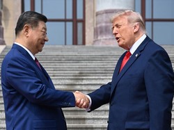 Trump Puja-puji Xi Jinping Saat Bertemu di Beijing: Anda Pemimpin Hebat!