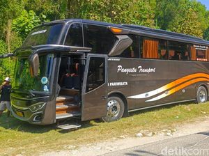 Sopir Bus Ambruk dan Meninggal Saat Melaju Bawa Wisatawan di Pantai Slili