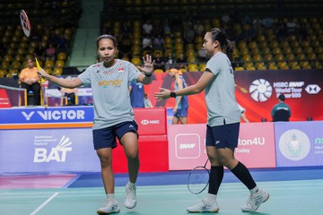Thailand Open 2026: Isyana/Rinjani Tetap Bersyukur walau Terhenti di 8 Besar