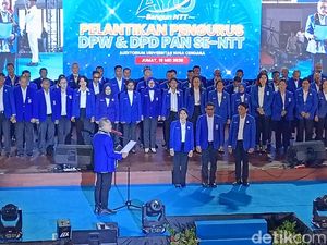 Zulhas Lantik Ahmad Yohan Jadi Ketua DPW PAN NTT 2025-2029