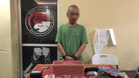Jadi Pengedar Ganja, Ojol-Pemilik Angkringan di Lombok Ditangkap