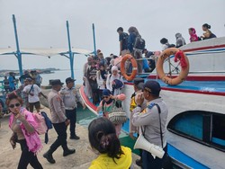 Long Weekend, Polisi Tambah Personel di Dermaga Kepulauan Seribu