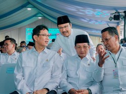 Gus Ipul & Para Menteri Dampingi Presiden Resmikan Operasional 1.061 KDMP