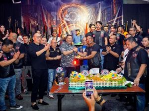 Hadiri HUT Ke-8 Motor Besar Indonesia, Bamsoet Tekankan Peran Brotherhood