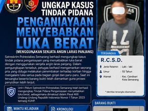 Tembak Pemuda Diduga Kreak Pakai Senapan Angin, Pria di Candisari Ditangkap