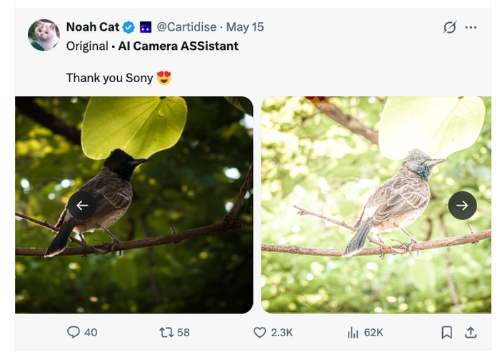 AI Kamera Sony Xperia 1 VIII Jadi Bahan Meme Kocak Netizen