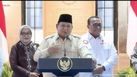 Prabowo Bicara 'Ilmu Komandan' Saat Puji Panglima TNI dan Kapolri