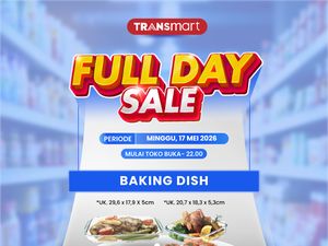 Ada Transmart Full Day Sale, Baking Dish Jadi Semurah Ini!