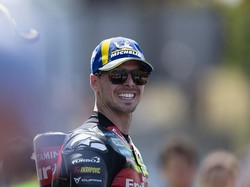 Crash Horor MotoGP Catalunya, Diggia Cuma Bisa Ngumpet di Fairing Motor
