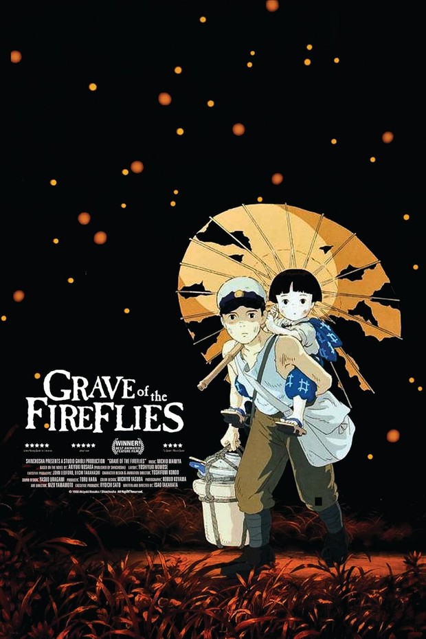 Film Jepang viral Grave of the Fireflies/ Foto: Studio Ghibli Film Jepang viral Grave of the Fireflies/ Foto: Studio Ghibli