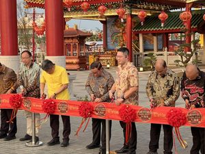 Pramono Resmikan Kelenteng Tian Fu Gong PIK: Semoga Menambah Cuan