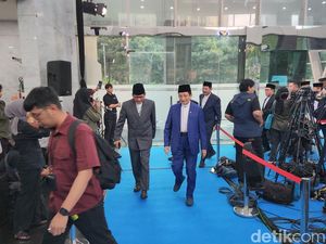 Menag Nasaruddin Tiba di Kemenag Jelang Sidang Isbat 1 Zulhijah 1447 H