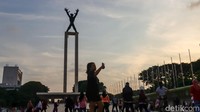 Menutup Libur dengan Langkah Kecil di Lapangan Banteng