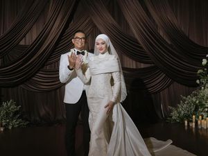 Indah Nada Puspita Menikah dengan COO Mobil Listrik, Elegan dengan Hijab & Veil