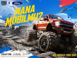 Kolaborasi PUBG Mobile x Ford Hadirkan Supercar Mustang dan Truk Raptor R