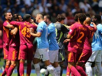 Roma Vs Lazio: Diwarnai 2 Kartu Merah, Giallorossi Menang 2-0