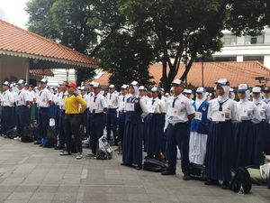 Seleksi Pasukan Pengibar Bendera Gedung Joang 45 Diikuti 224 Pelajar