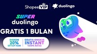 ShopeeVIP Gandeng Duolingo, Member Bisa Belajar Bahasa Gratis Sebulan
