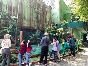 Kebun Binatang Surabaya Kebanjiran Pengunjung di Momen Libur Panjang