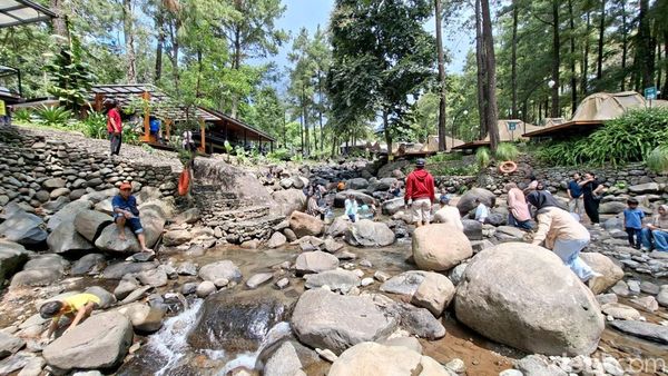 Libur Panjang, Jolotundo Glamping & Edu Park Nganjuk Diserbu Pengunjung