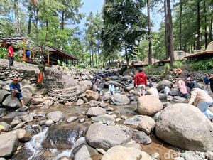 Libur Panjang, Jolotundo Glamping & Edu Park Nganjuk Diserbu Pengunjung