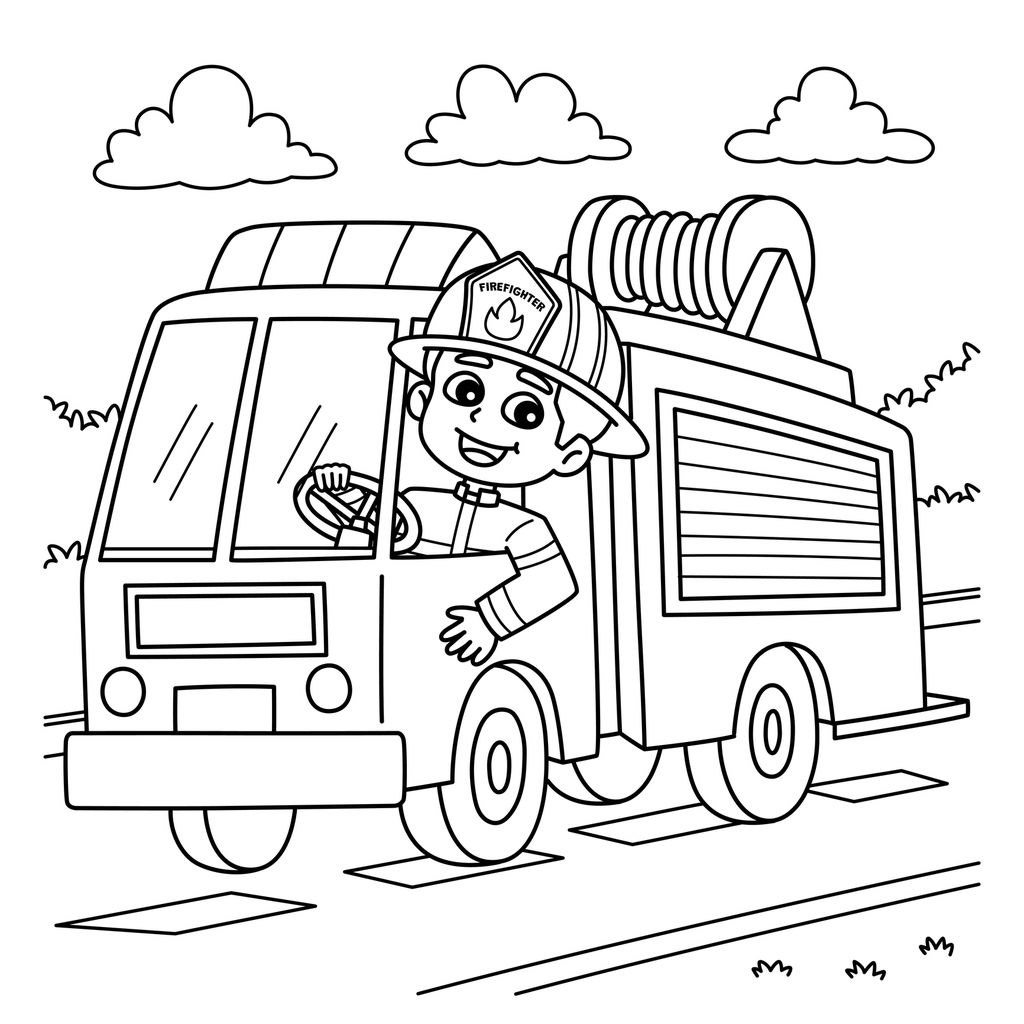 10 Contoh Gambar Kartun yang Mudah, Lucu, dan Gampang Diwarnai Anak