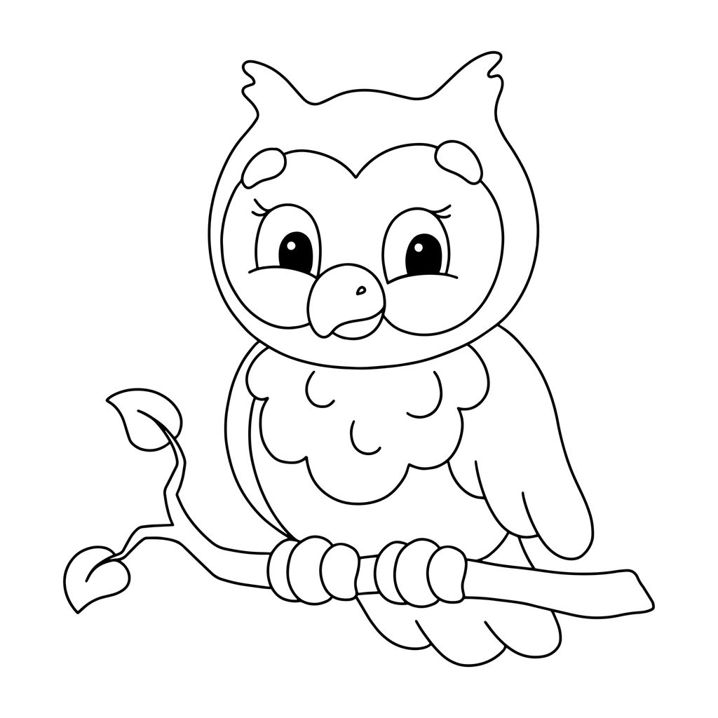 10 Contoh Gambar Kartun yang Mudah, Lucu, dan Gampang Diwarnai Anak.