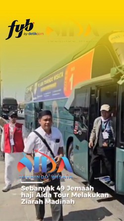 Video: Jemaah Haji Aida Tourindo Wisata Jalani Ziarah Religi di Madinah
