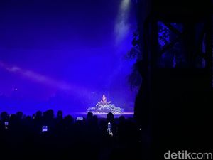 Potret Malam Drama Musikal Kolosal di Gedung Sate