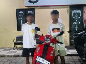16 Kali Beraksi, Dua Residivis Curanmor Asal Lombok Tengah Ditangkap