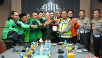 Pesan Haru Komunitas Ojol Lepas Irjen Agus sebagai Kakorlantas Polri