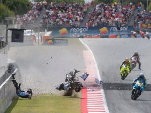 Quartararo Merinding Lihat Alex Marquez Terkapar