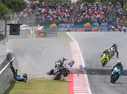 Quartararo Merinding Lihat Alex Marquez Terkapar