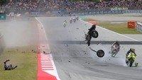 Diggia Ketakutan Lihat Kecelakaan Brutal Alex Marquez: Mata Merem, Dihantam Roda