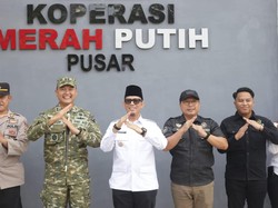 Bupati OKU Ikuti Peresmian Koperasi Merah Putih: Untuk Penguatan Ekonomi