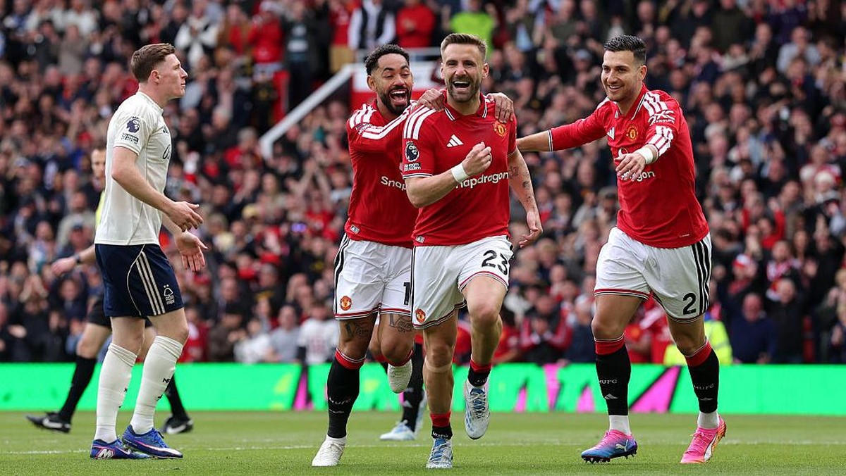 Luke Shaw dinilai menjadi titik lemah Manchester United. (Foto: Getty Images/Alex Livesey)