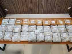 Pengedar Narkoba di Jakut Ditangkap, 32 Kg Sabu Asal Malaysia Disita