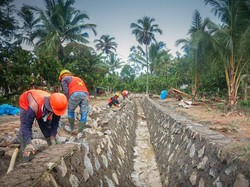 Perkuat Swasembada Pangan, Brantas Abipraya Rehabilitasi Irigasi Lampung