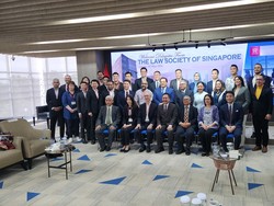 Peradi Terima Kunjungan Law Society Singapura, Bahas Persoalan Hukum ASEAN