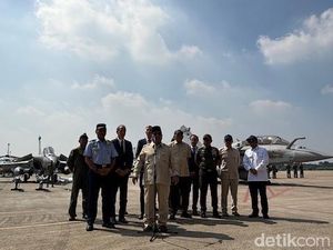 Serahkan Rafale-Misil ke TNI, Prabowo: Ini Tonggak Penambahan Kekuatan RI
