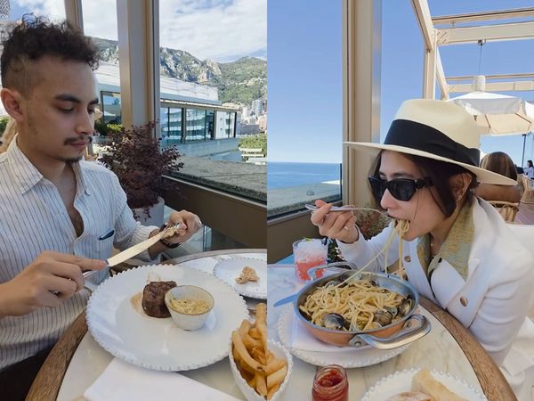 Naik Helikopter, Prilly Latuconsina dan Omara Lunch Mewah di Monaco