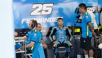 Pegang Data, Raul Fernandez Salahkan Jorge Martin usai Crash Sesama Aprilia