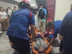 Pria Jatuh dari Lantai 7 Plaza di Kramat Raya Senen